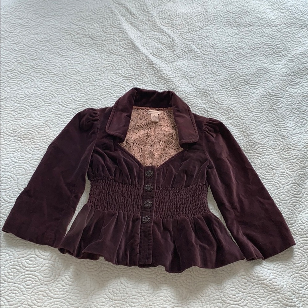 Velvet Blazer